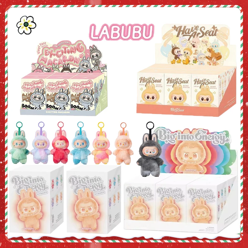 

Слепая коробка для Popmart Labubu The Monsters Macarons Lisa Same Heart, виниловая основа, серия, модные игрушечные украшения, подарки на день рождения