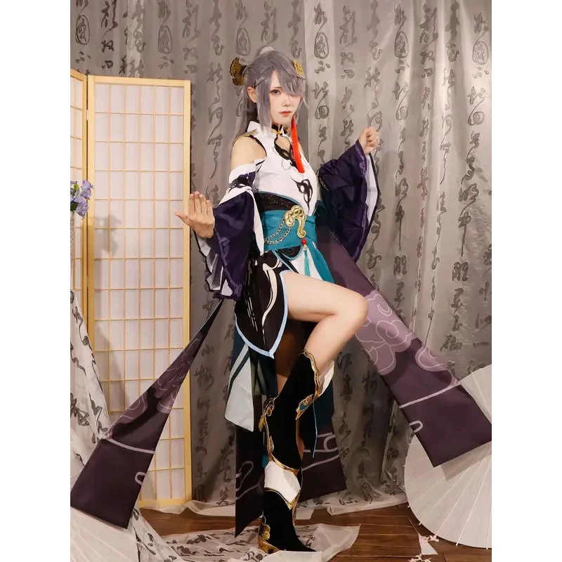 2 Style In Stock Honkai Impact 3rd Fu Hua Cosplay Costume Battle Suit Uniform Outfits FuHua Azure Empyrea Herrscher Of Sentience