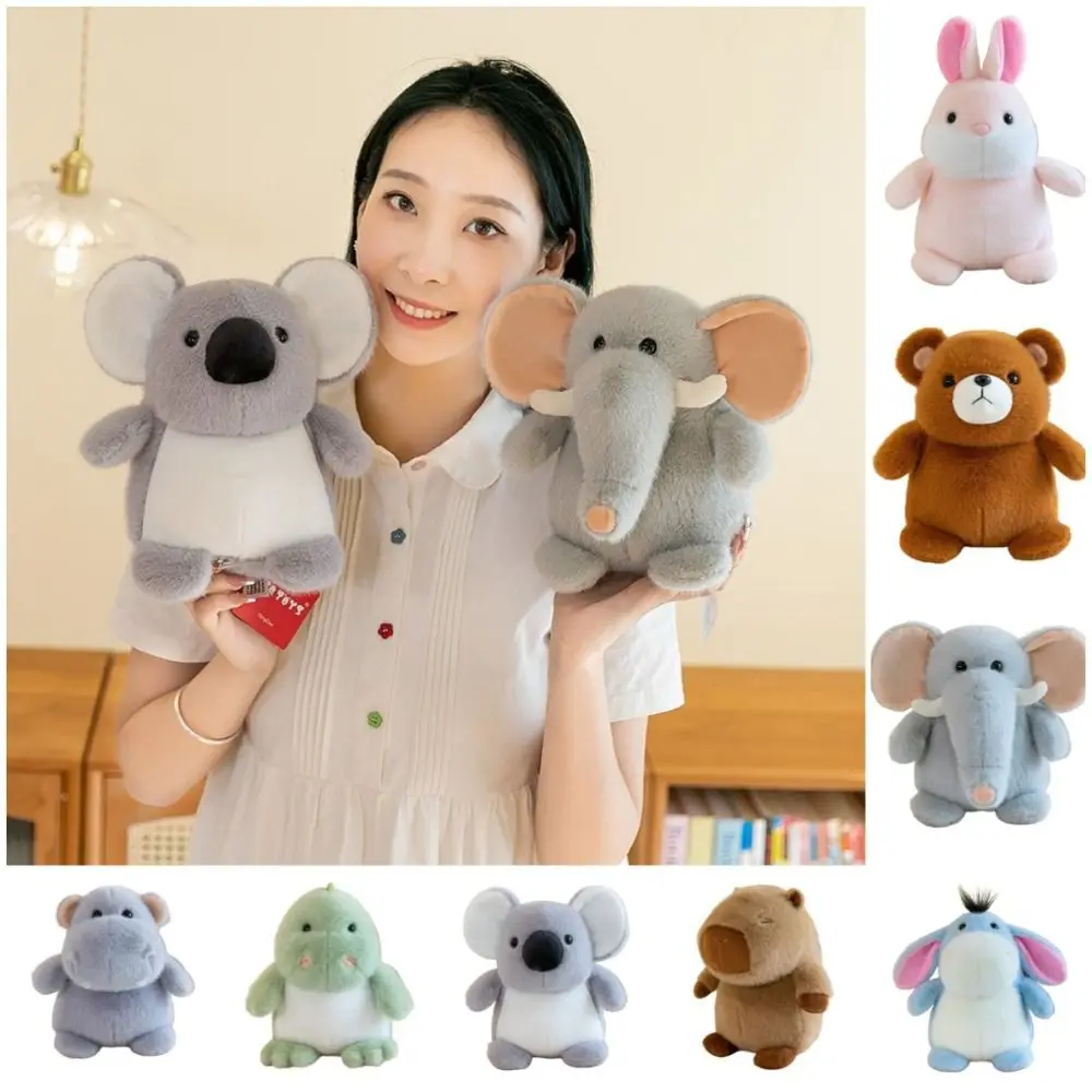 

Funny Koala Capybara Plush Toys Rabbit Simulation Dinosaur Animal Plush Pillow Unique Cute Elephant Plush Doll Home Decor