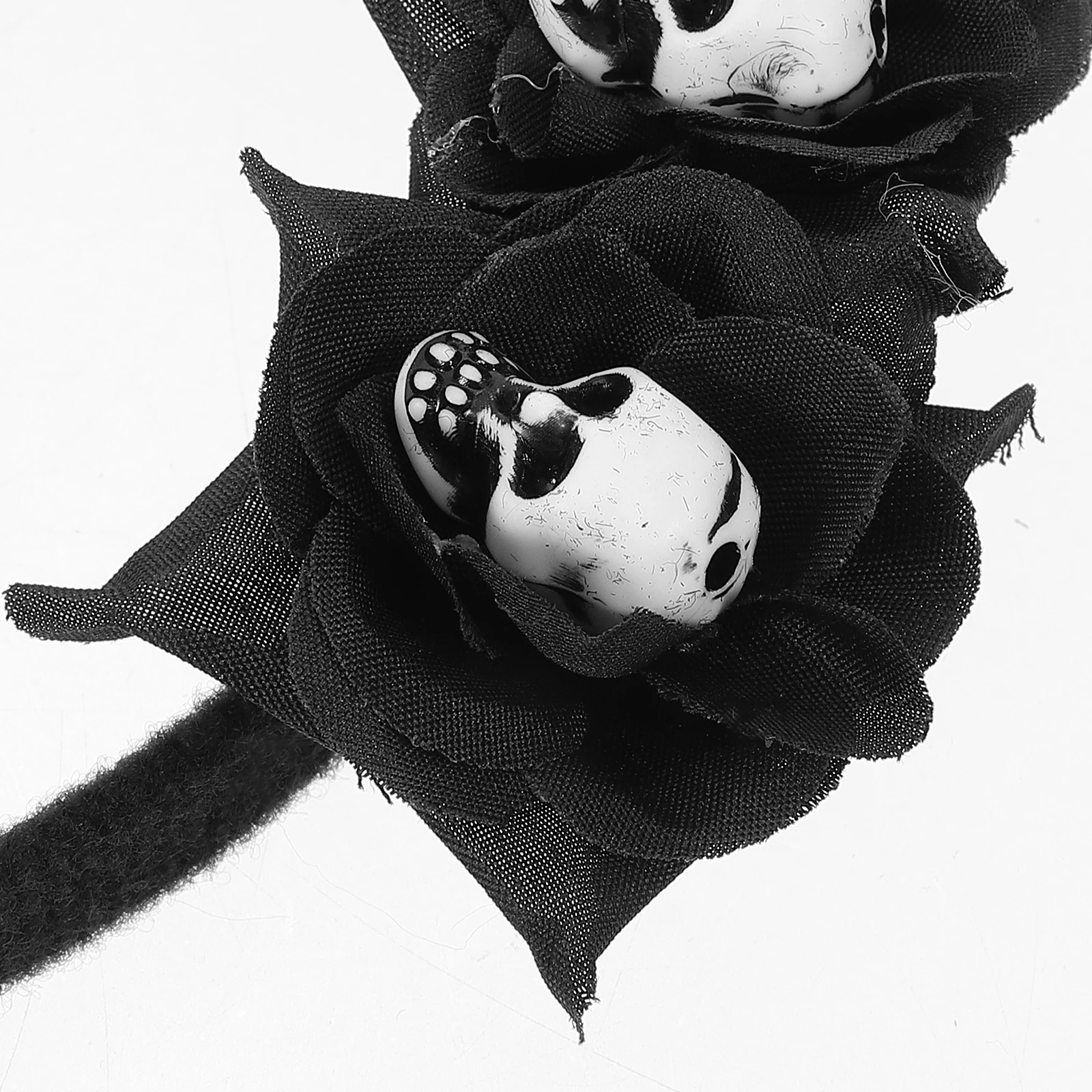 

Halloween Flower Headband Reusable Spooky Party Accessory Costume Decor Cosplay Hair Hoop Prop Fake Flowers Halloween