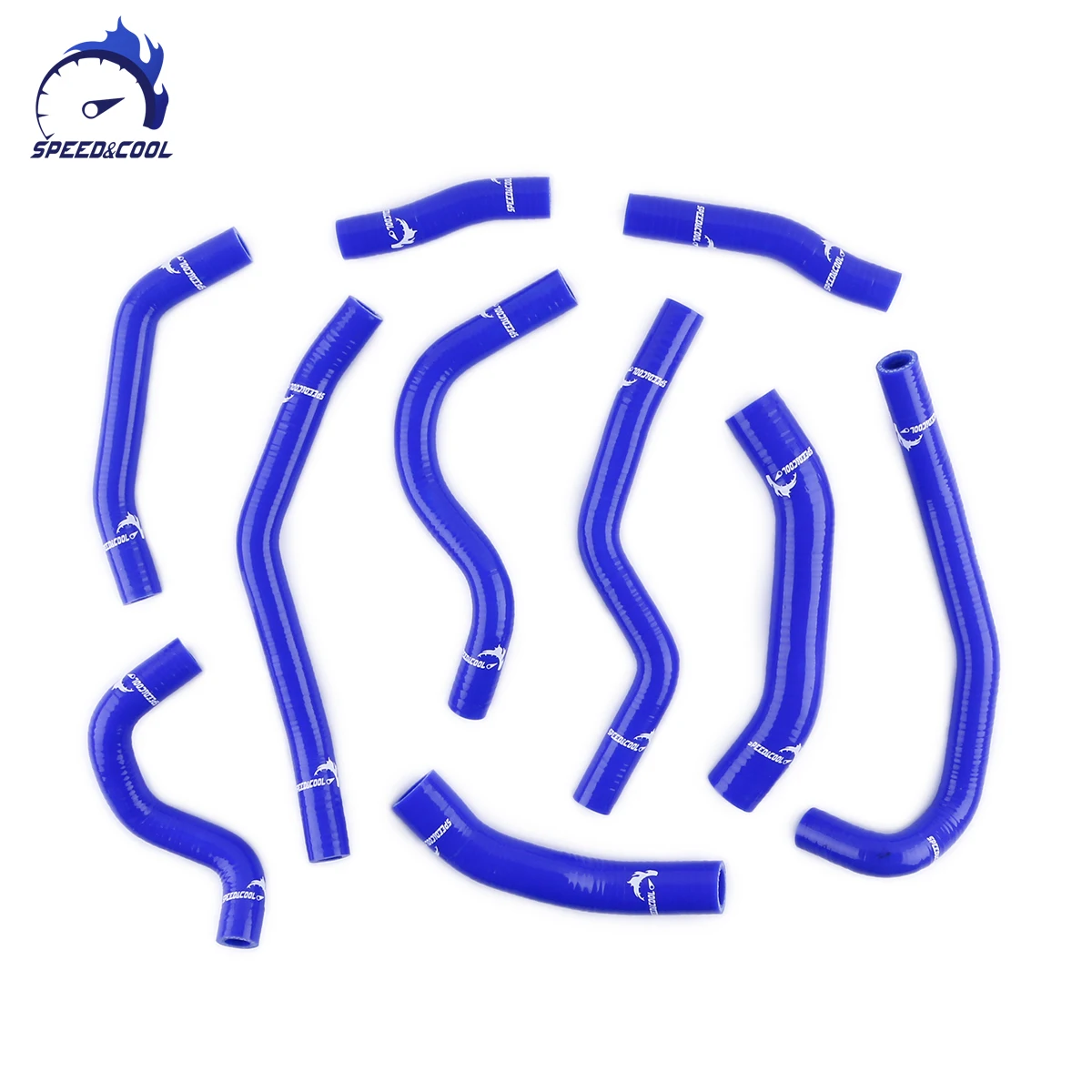 SPEED&COOL For 1987-1993 Honda XL 600 V TRANSALP 1988 1989 1990 1991 1992 Radiator Coolant Hose Pipe Tube Kit