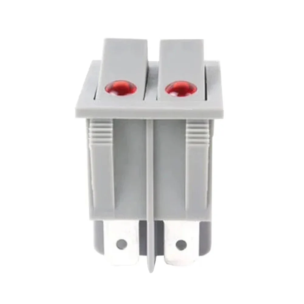 On Off Push Switch Rocker Power Switch For Tight Spaces Gray Heavy Duty Power Switch Switch Push-button Rocker