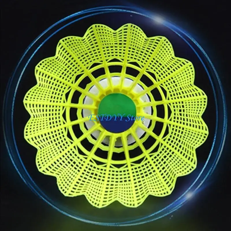 

G6DE 6pcs Нейлоновые перьевые шарики с заменой бадминтонных шаров Профессиональные шарики для открытых тренировочных шаров для