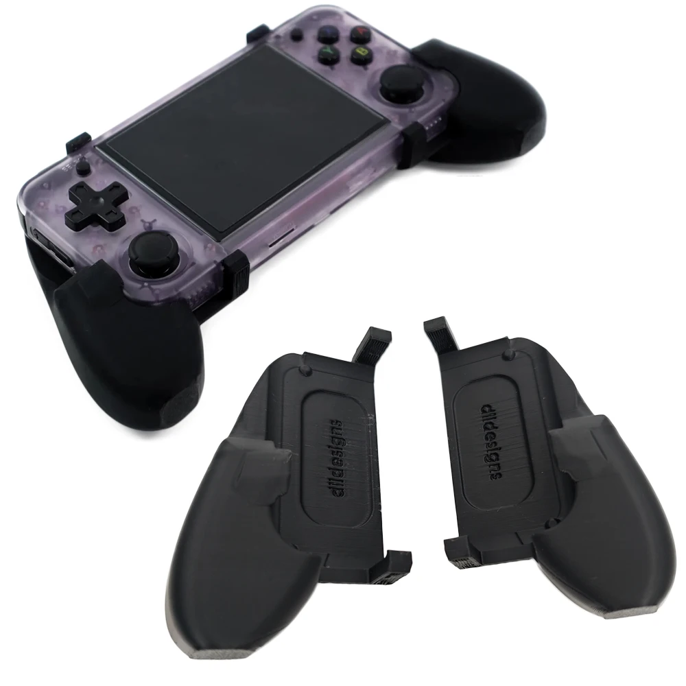 

for Anbernic RG35XX H Grip Handle Controller DIY 3D Printed Game Console Holding Handle Ergonomic Design