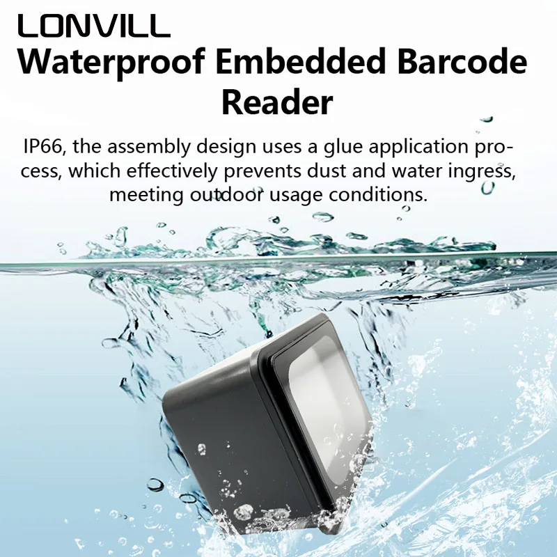 LONVILL Outdoor Waterproof Beverage Vending Machine Multiple Interface Embedded Barcode Scanner