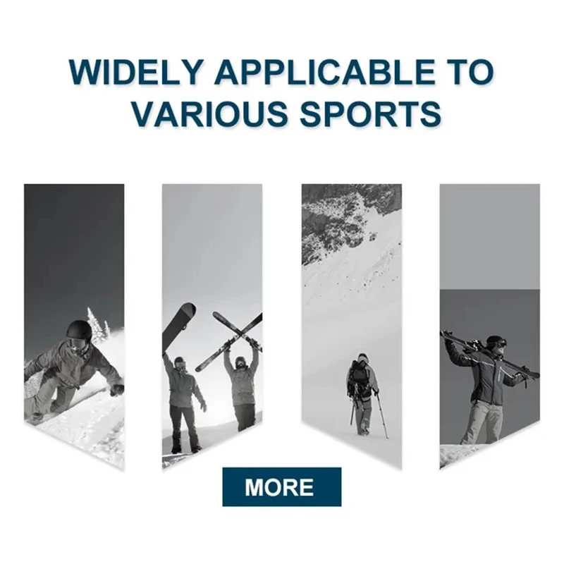 قفازات تزلج سميكة مطبوعة على الجدران للجنسين في الهواء الطلق لركوب الدراجات الرياضية قفازات صوف دافئة دراجة كهربائية ركوب الدراجات قفازات رياضية للعمل