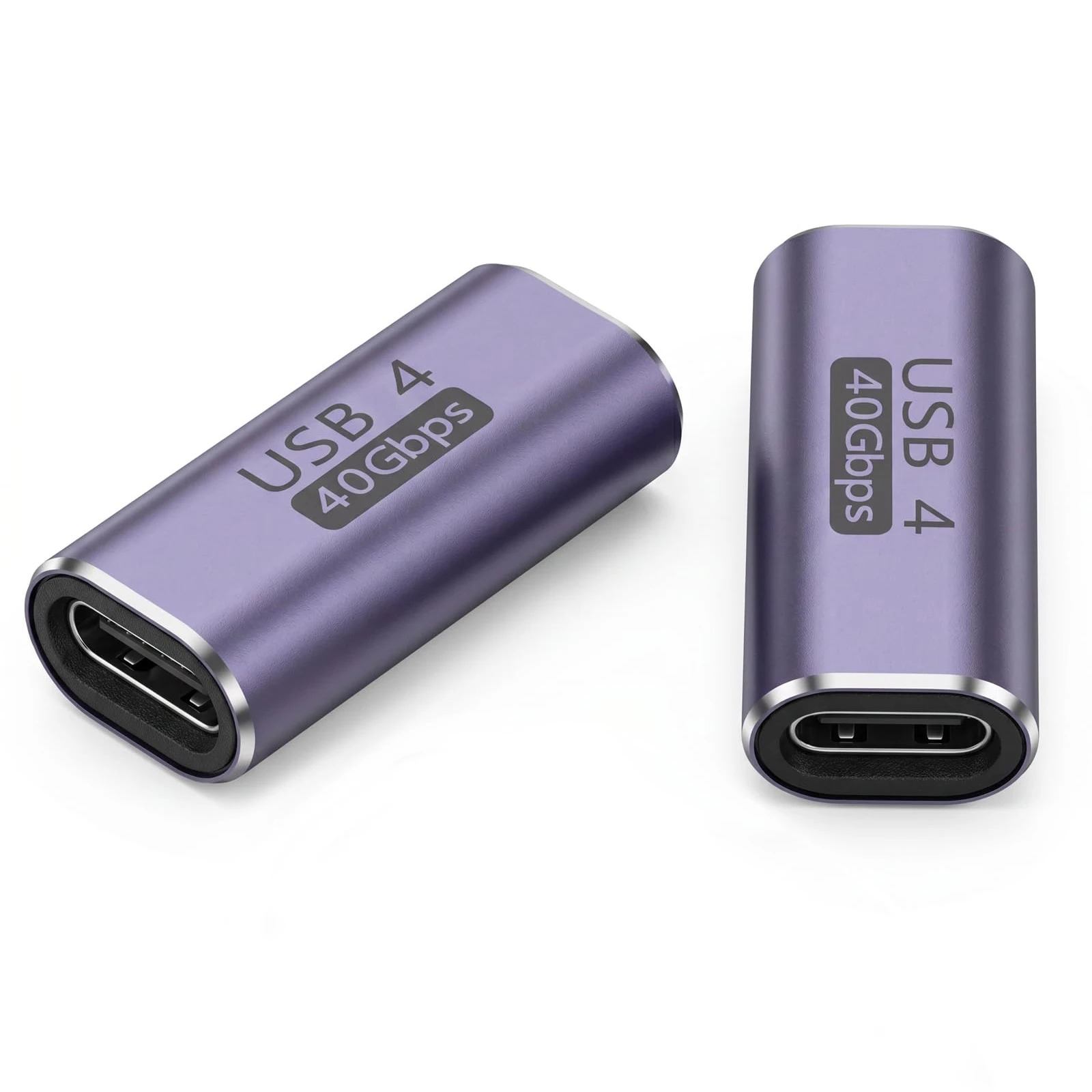 USB C Coupler Type C Female to Female Adapter Compatible with Thunderbolt 4/3 USB4 40Gbps Data Transfer,PD 100W, 8K@60Hz Video