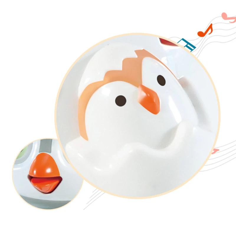 Cross-border Bestseller: Electric Universal Rocking Penguin Lamp with Music-Based Early Learning Story Player Chenghai Toys