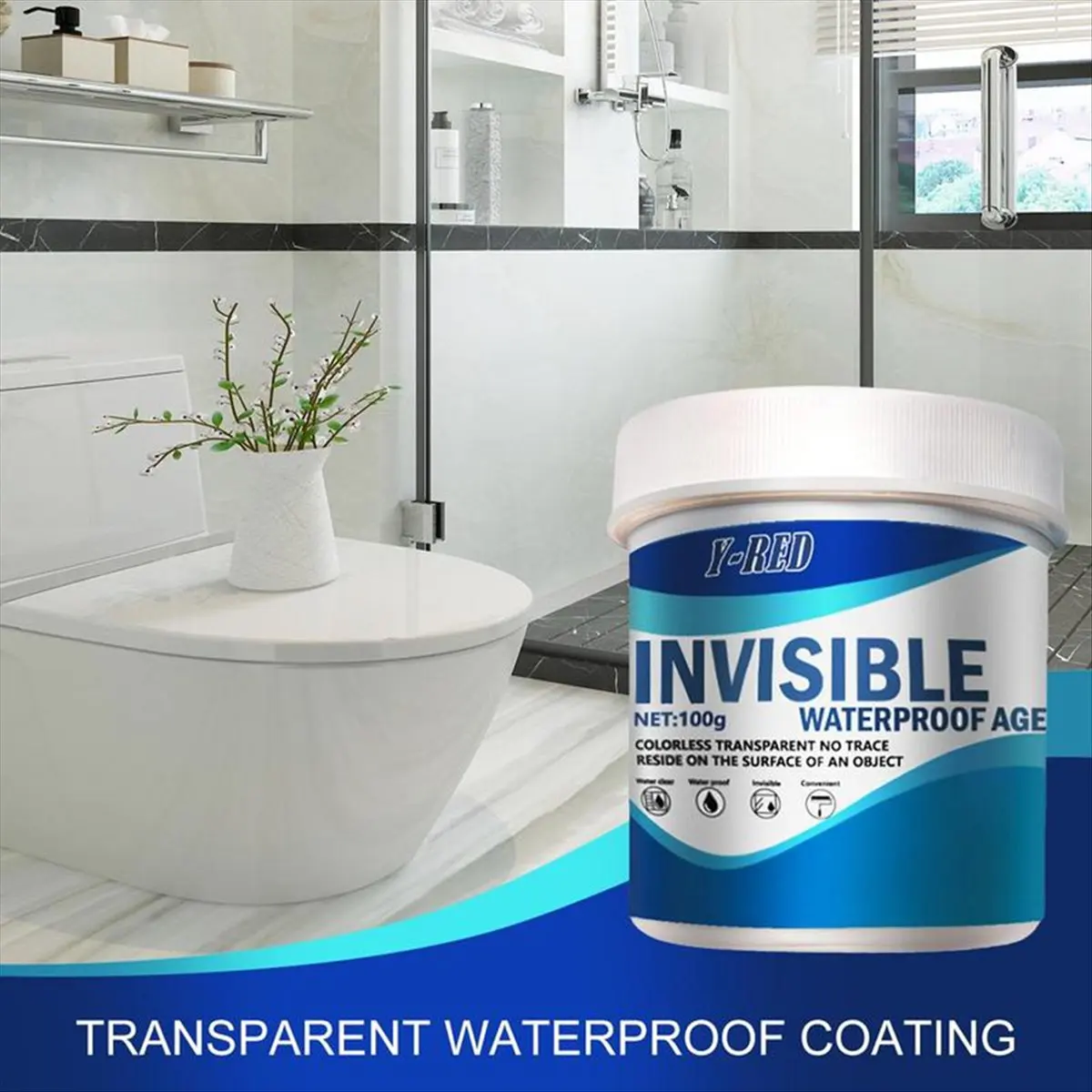 ABJS  Waterproof Agent Repair Glue for Long-Lasting Protection 100g Anti Leakage Agent Multi-Purpose