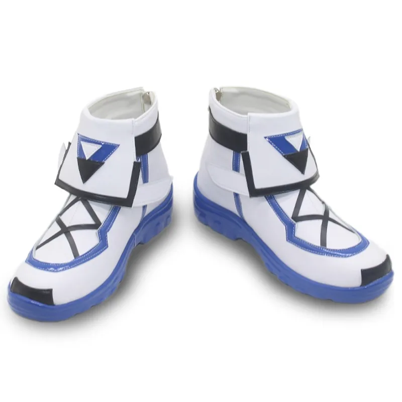 أحذية فووا التأثيرية إكسسوارات أنيمي Vtiber كوسبلاي الدعائم PU أحذية من الجلد أحذية كرنفال الهالوين مصنوعة حسب الطلب