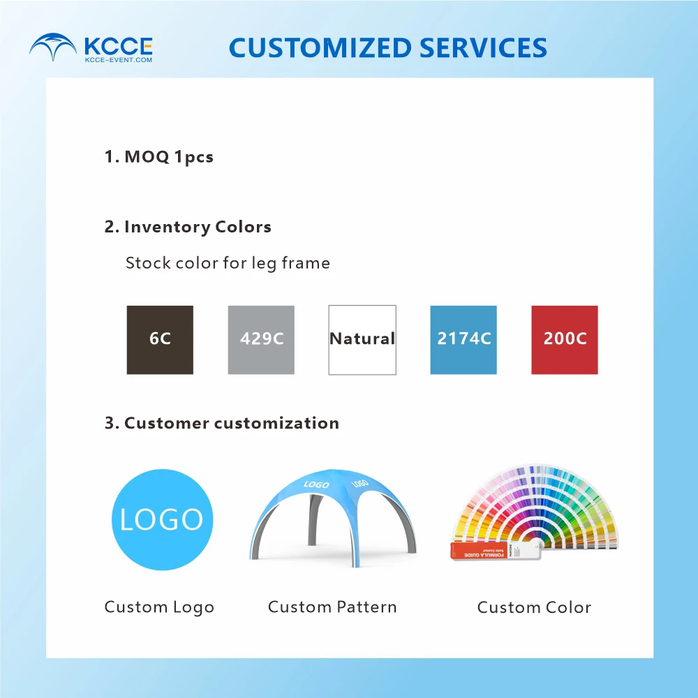 مخصص 4x4 10x10 معرض الأحداث الرياضية مقاوم للماء تفجير نفخ قبة سرادق الظل خيمة البلاستيكية في الهواء الطلق نفخ الخيام للمناسبات #6