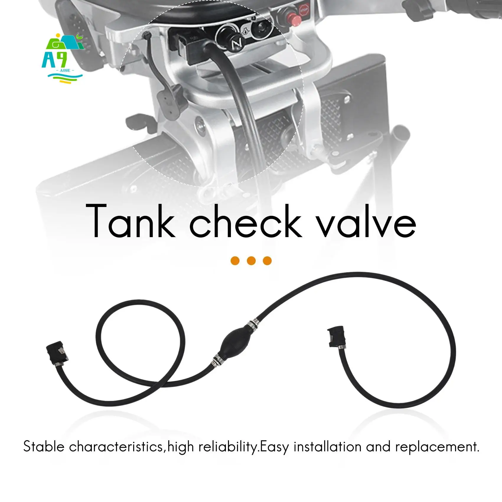 

A09E-Шланг топливопровода, подвесной лодочный двигатель, комплект разъемов бензобака для двигателя Yamaha