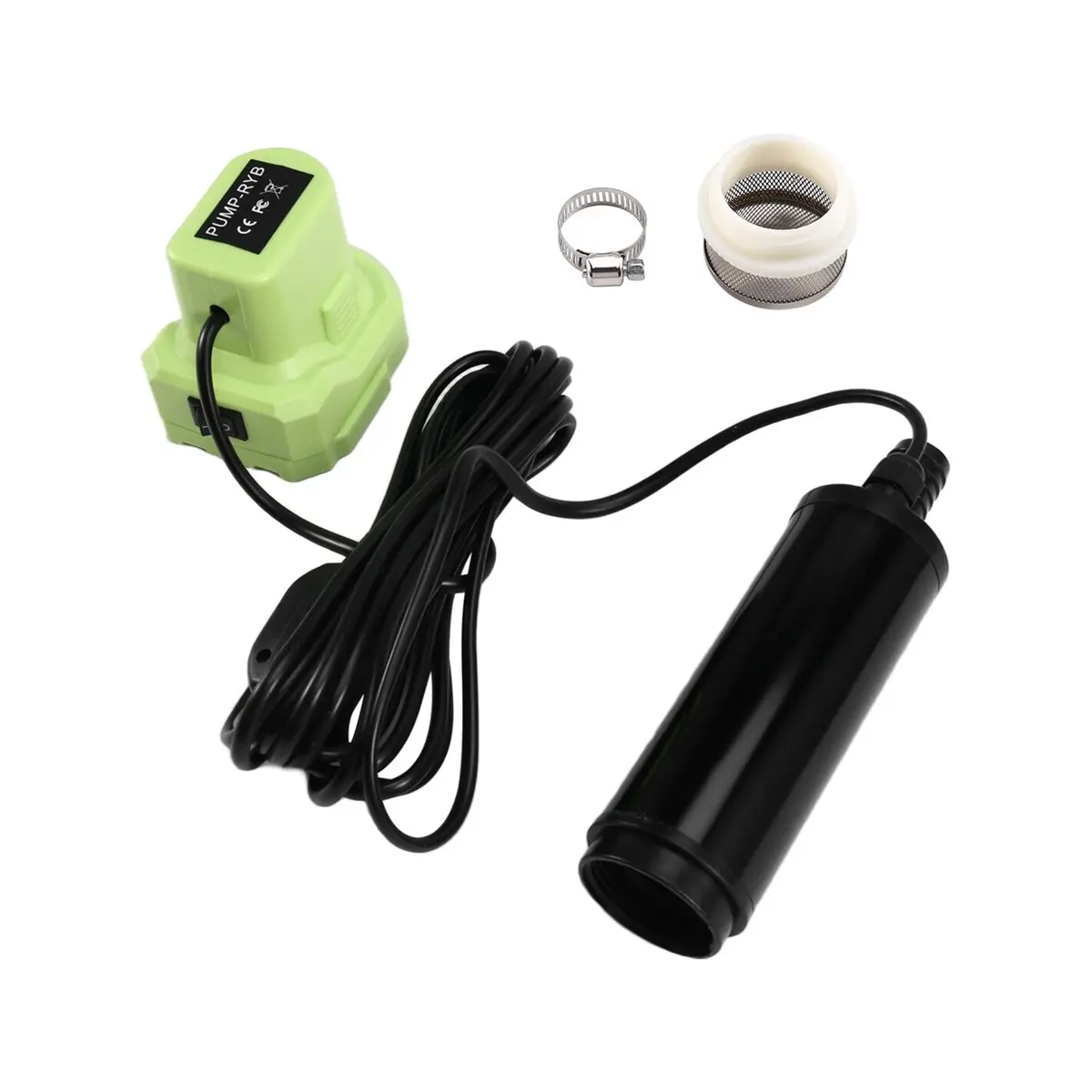

*ABAB Water Transfer Pump for Ryobi Li-Ion Battery Powered Deep Well Submersible Water Pump for Garden, Camping, Kiddie Pool