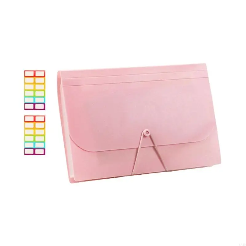 Y8AD 13 Pockets Expanding File Folder 13 Compartment Document Receipt Organizers
