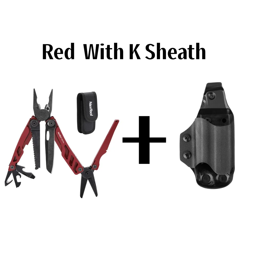 NexTool 16-in-1 Flagship Pro Opvouwbare Multitool Grote Schaar Draadsnijder Puntneus Compacte Zakmultitool