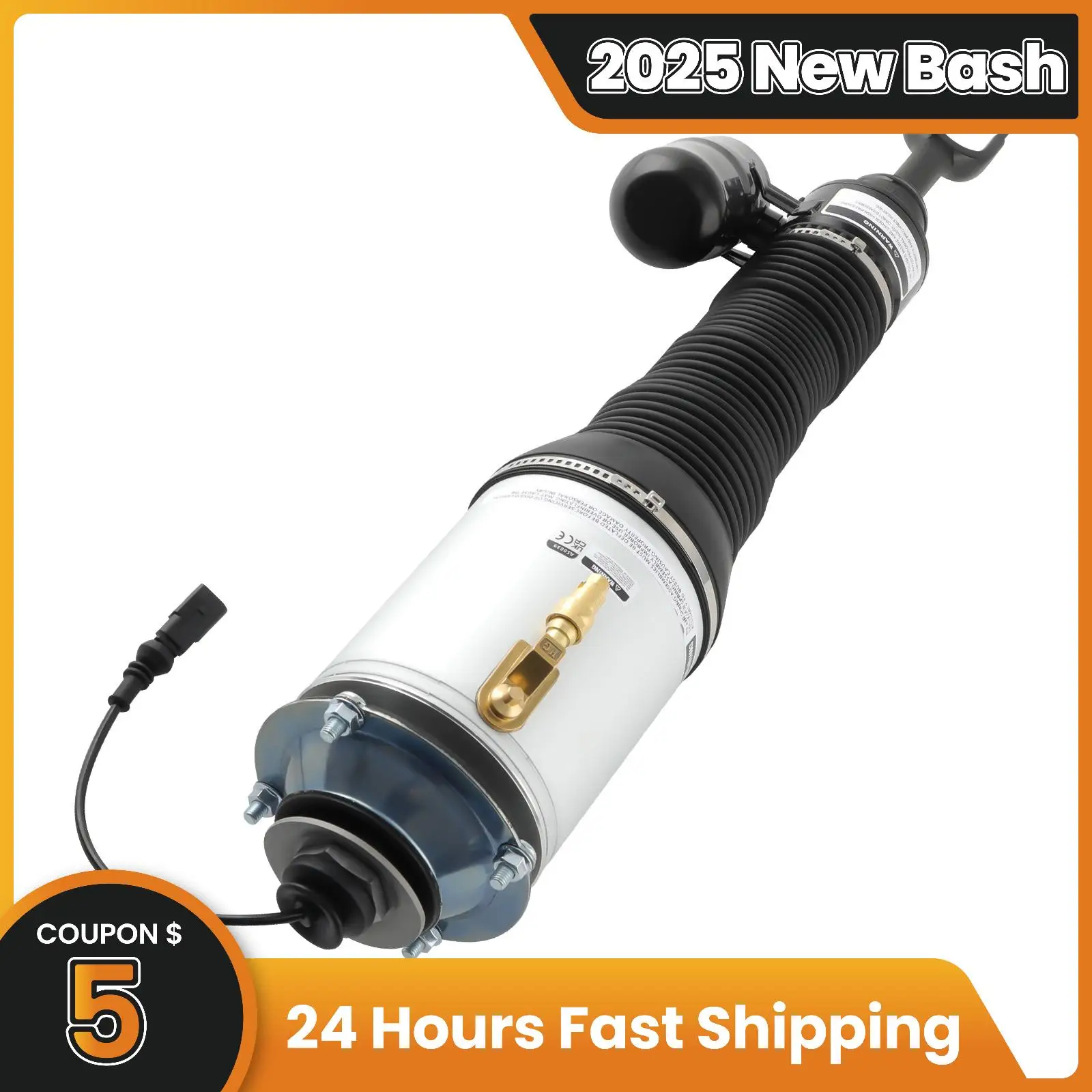 

New Electronic Air Spring Strut w/ADS for Bentley 3D0616039AA 3D0616039AB