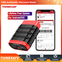 Thinkcar Thinksafe OBD2 Scanner Bluetooth Code Reader All System Universal Automotive Scanner 6 Reset Tool PK Thinkdiag2