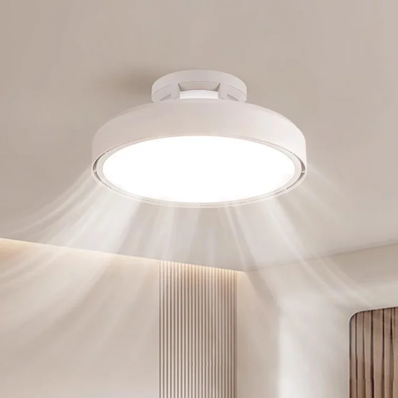 Modern Home Decoration Ceiling Fan Electric Modern Circulator Wireless Ceiling Fan Without Blades Indoor Lighting Une Lampe LLCF