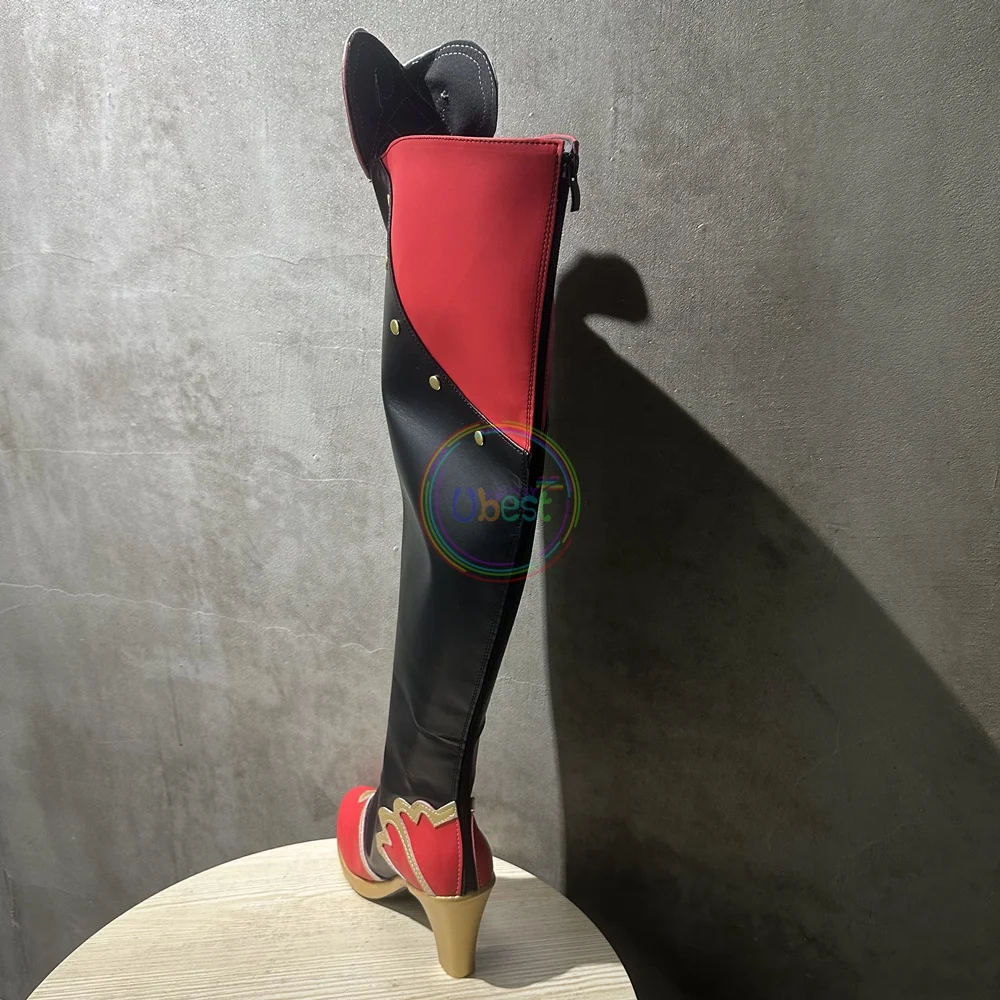 Twisted Wonderland Riddle Rosehearts Schuhe Cosplay Herren Stiefel