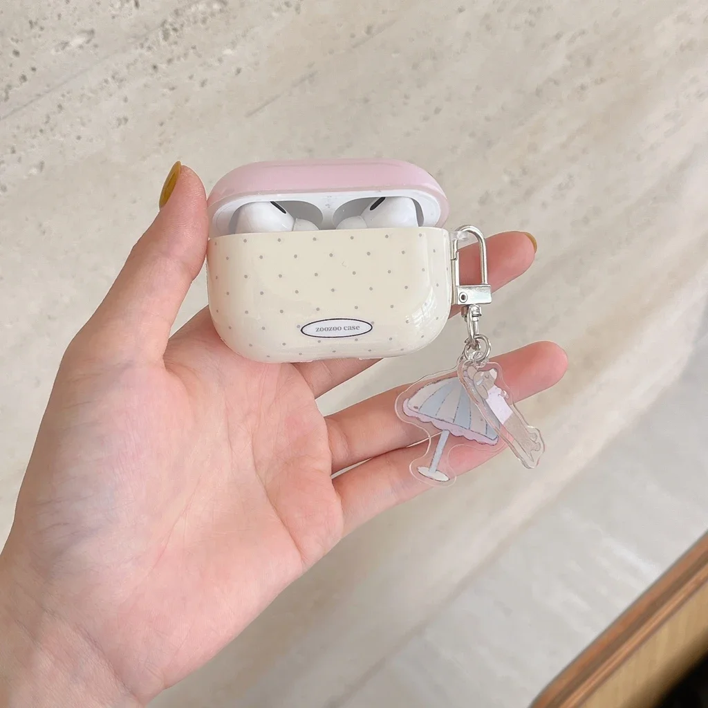 エアポッド用の耐衝撃保護ケース,犬用ペンダント,ウェーブポイントパラソル,ダックスフント,エアポッド1,2,3,4,プロ2