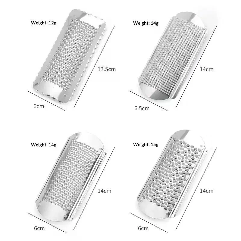 Foot File Callus Remover Tool Stainless Steel Pedicure Tool Dead Skin Removal Foot Rasp Callus Remover Feet Heel Grater File