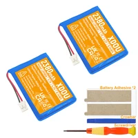 Batería del controlador PS3, batería de repuesto LIP1359 de 2380mAh para Sony Playstation 3 Dualshock 3 CECHZC2E CECHZC2U controlador y USB