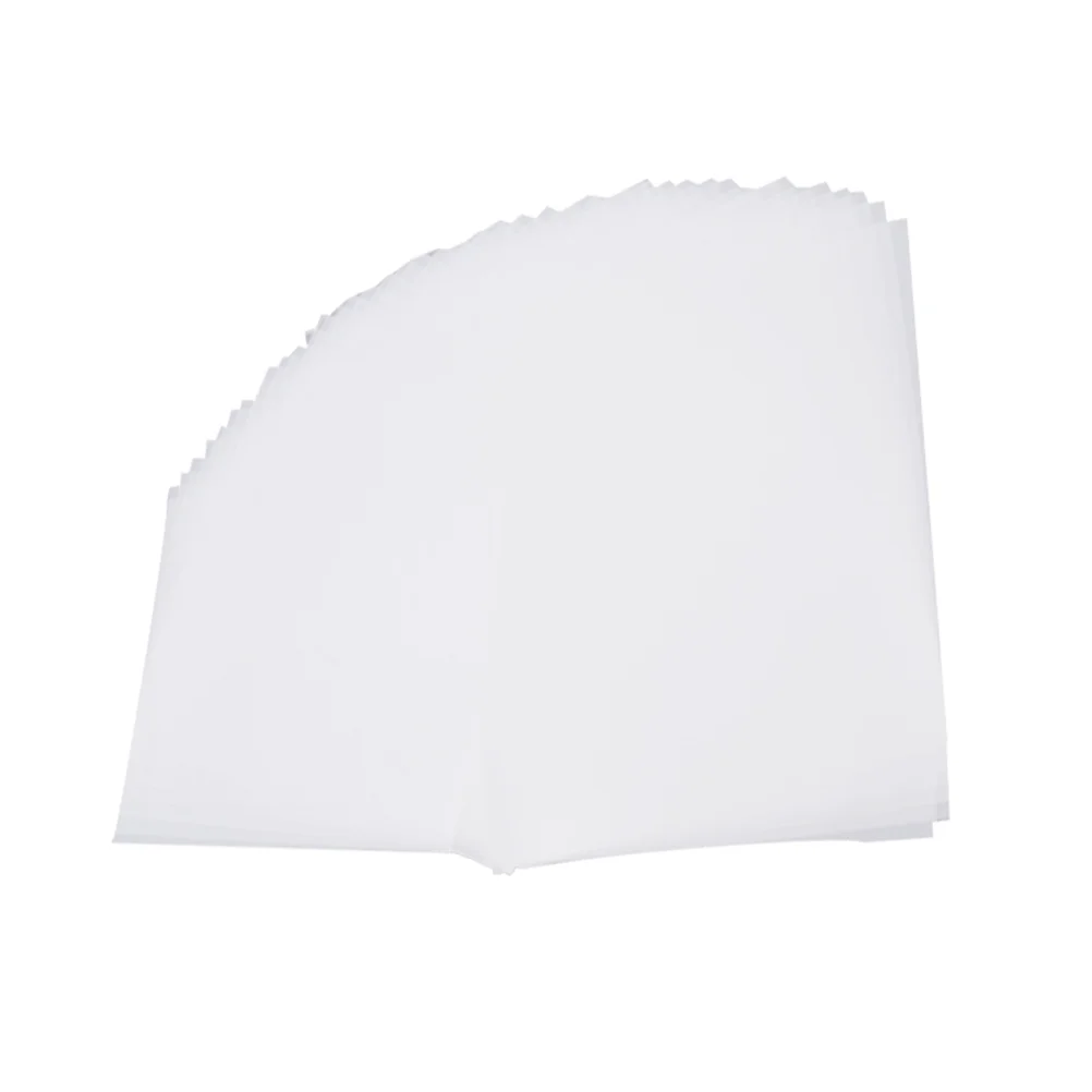 

100 Pcs Copier Paper Transparent Tracing Translucent Copying White Pencil Student