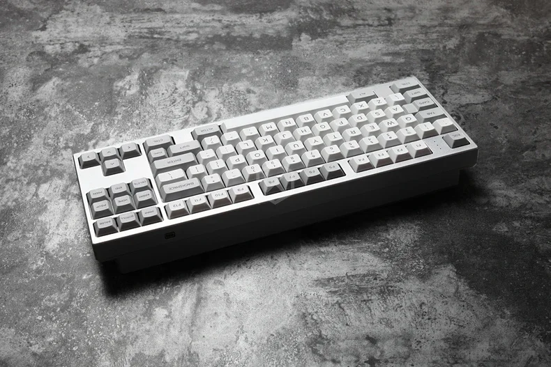 dsa granite grey colorway dsa profile Dye Sub Keycap Set PBT plastic for keyboard gh60 xd60 xd84 cospad tada68 rs96 87 104 660