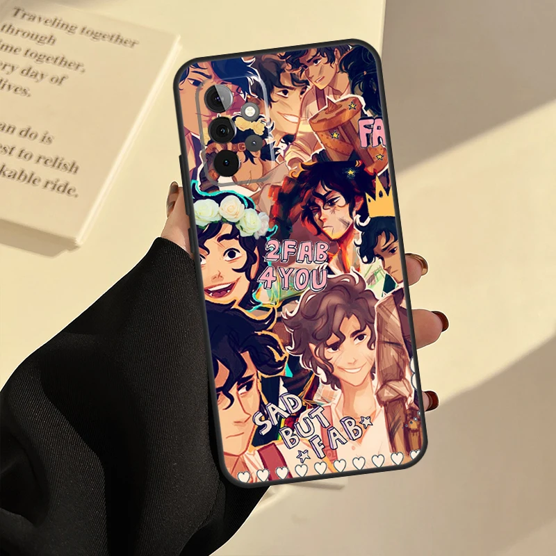 Cartoon Movie P-Percy Jackson Cover For Samsung Galaxy A54 A34 A14 A52 A12 A32 A22 A50 A70 A71 A51 A13 A33 A73 A53 Case