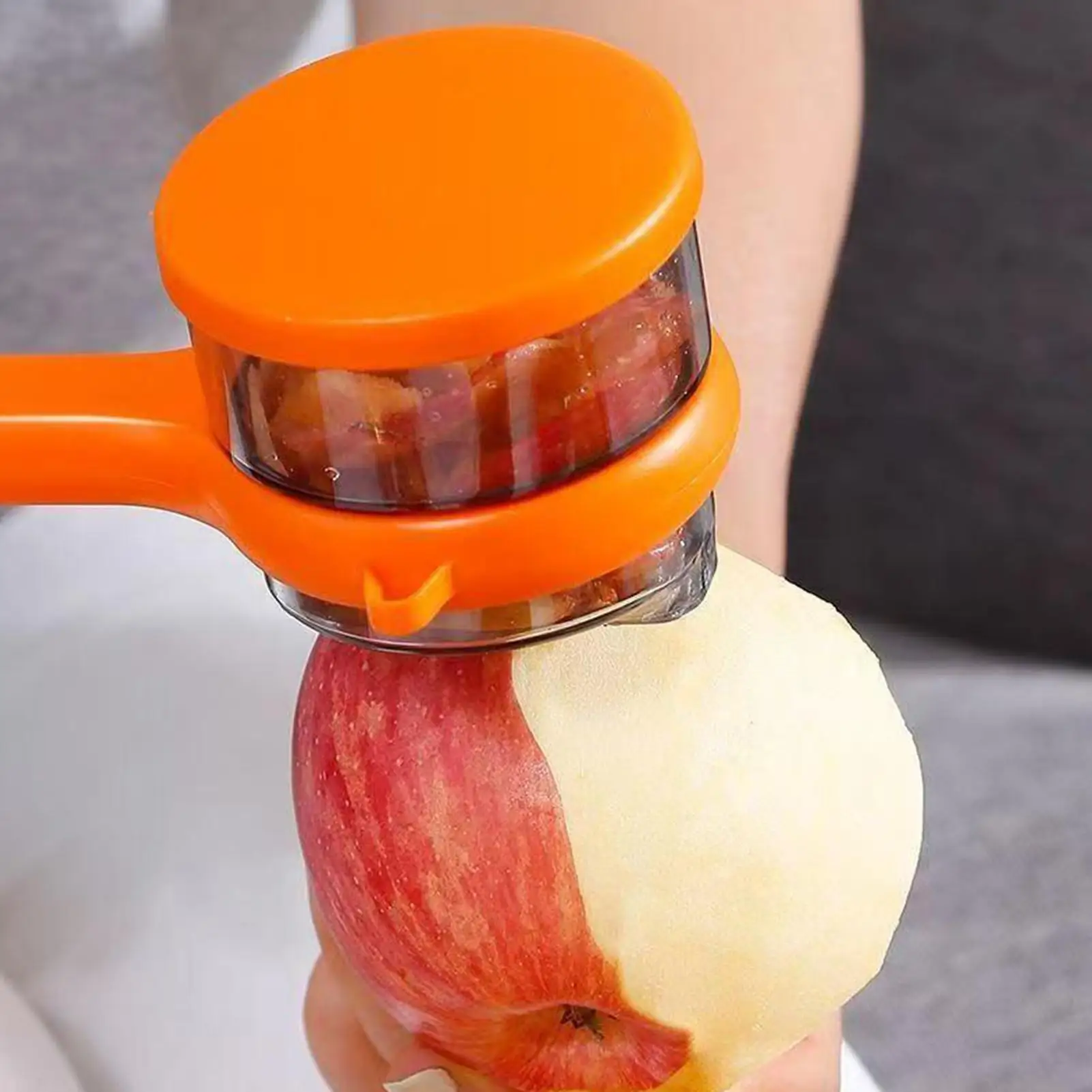 1PC Peeler With Storage Box Fruit And Vegetable Peeler Double-sided Stainless Steel Multi-functional Peeler Gadget Kitchen