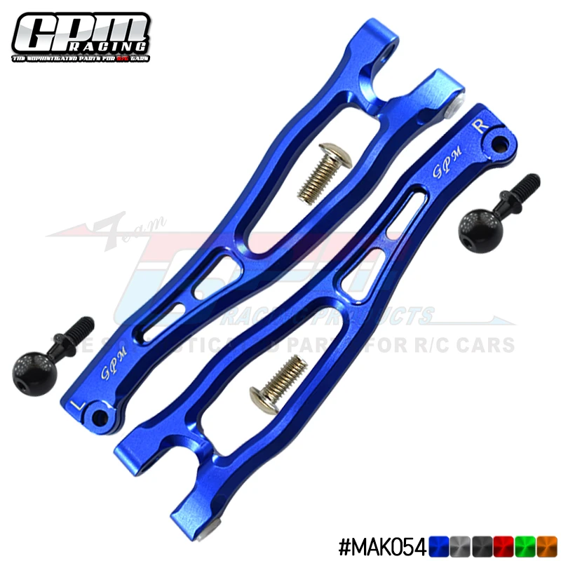 GPM Aluminum Front Upper Arms For ARRMA 1/8 Kraton 6S Notorious Outcast Big Rock