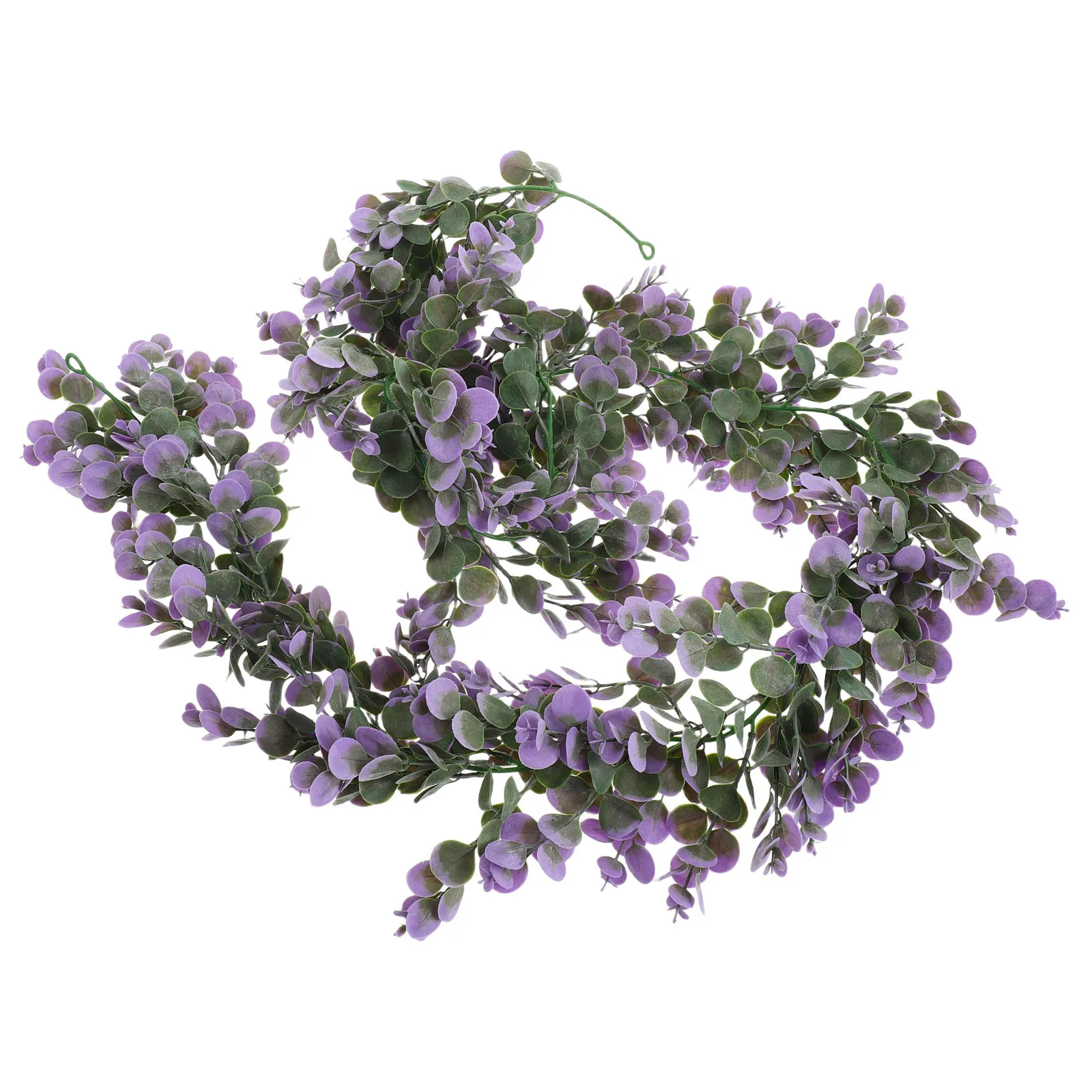 

Artificial Eucalyptus Vine Faux Lifelike Hanging Garland Wedding Ceremony Home Wall Backdrop Greenery Decoration Rattan