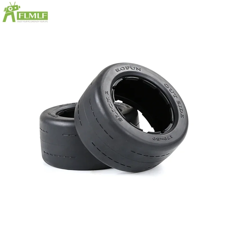 Achter of Voor Slick Wiel Banden Skin Kit Gen.2 Fit voor 1/5 HPI ROFUN BAHA ROVAN KM BAJA 5B SS Rc Auto Speelgoed Games Onderdelen