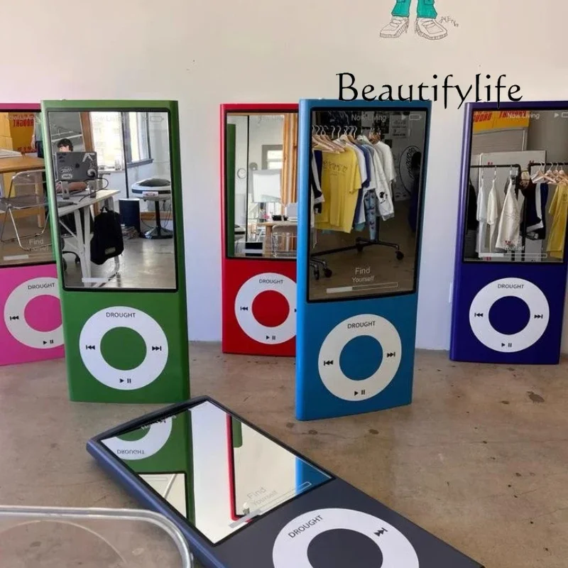 O Big Decorative Mirrors Living Room Espejos Para Pared Furniture Nordic Standing Decorative Mirrors Floor Big Luxury Princess