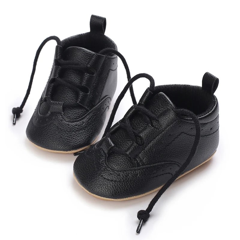 

HAIZHIW/Новое поступление, детская обувь, обувь для крещения, обувь из искусственной кожи для малышей, первые ходунки, нескользящие мокасины на резиновой мягкой подошве