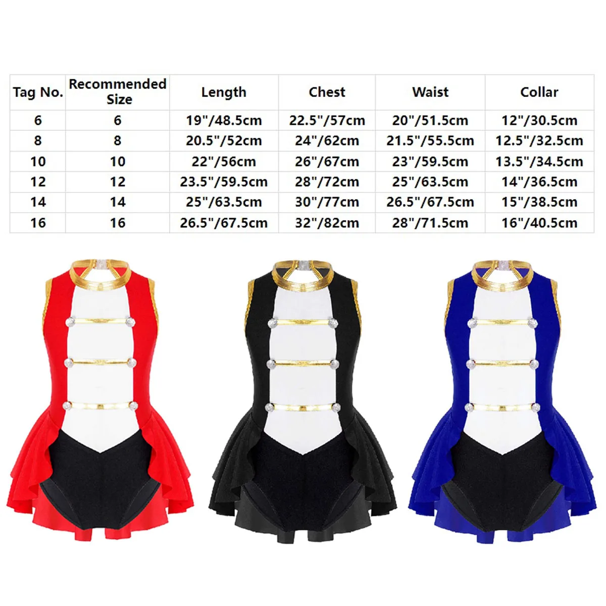 Girls Ringmaster Circus Costume Shiny Tassels Tuxedo Leotard Bodysuit for Ballet Dance Halloween Carnival Party Show Performance