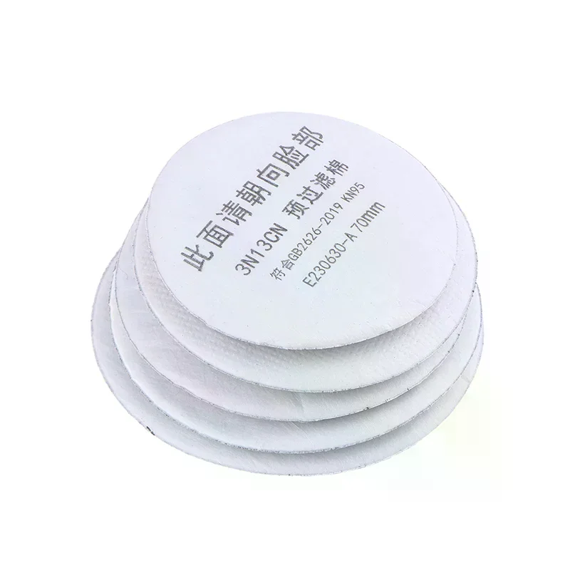 

10Pcs 3N11 Filter Cotton For 3001/3301/3303/385 Gas Mask Cartridge 3200/308/1201 Dust Mask For Carpenter Builder Miner Polishing