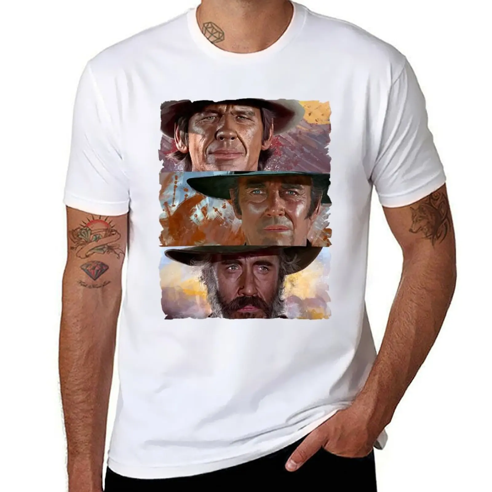 

Once Upon A Time In The West T-Shirt t shirts with prints man t shirts high quality luxury brand T-Shirt