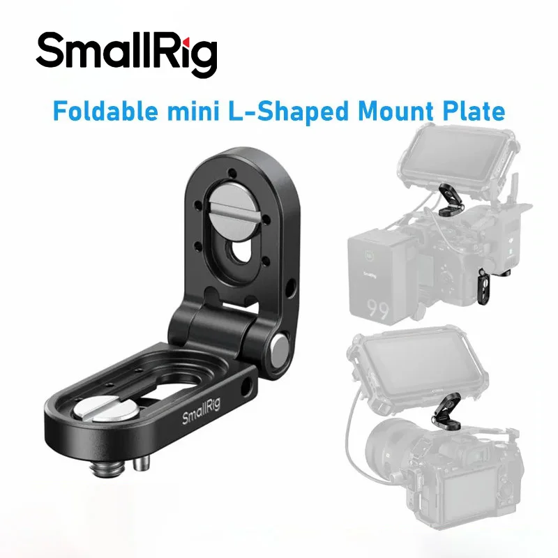 SmallRig Foldable mini L-Shaped Mount Plate with 1/4