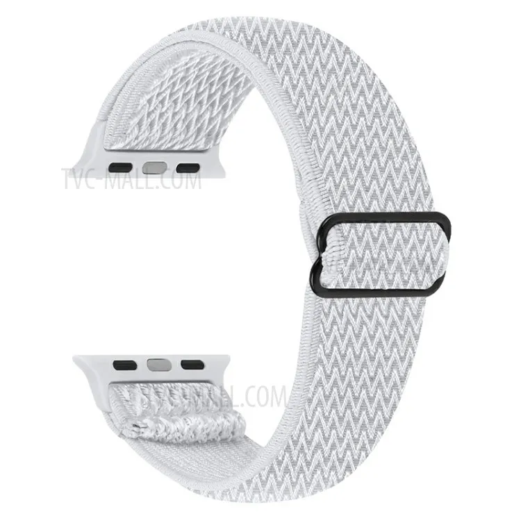 

Replacement Braided Nylon Watchband Bracelet Strap Belt for Apple Watch Series 10 42mm / 9 8 7 41mm / 6 5 4 SE SE (2022) SE (202