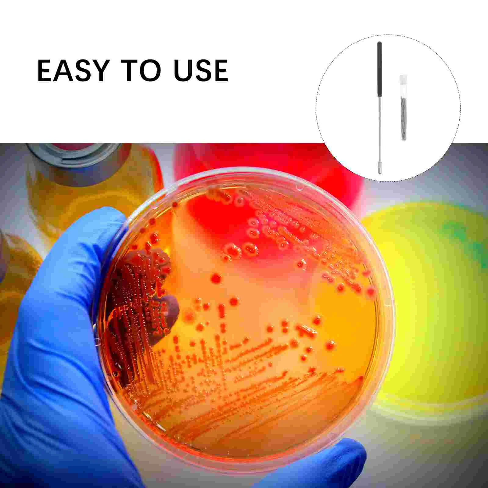 Houder Inenting Staaf Draad Steriele Microbiologie Inenting Loop Laboratorium Tool