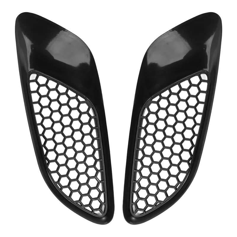 

Superior-2PCS Вентиляционное отверстие для настоящей модели M3, передний воздушный совок, капот, вентиляционное отверстие, жалюзи для BMW E90 E91 E92 E93 M3 ABS