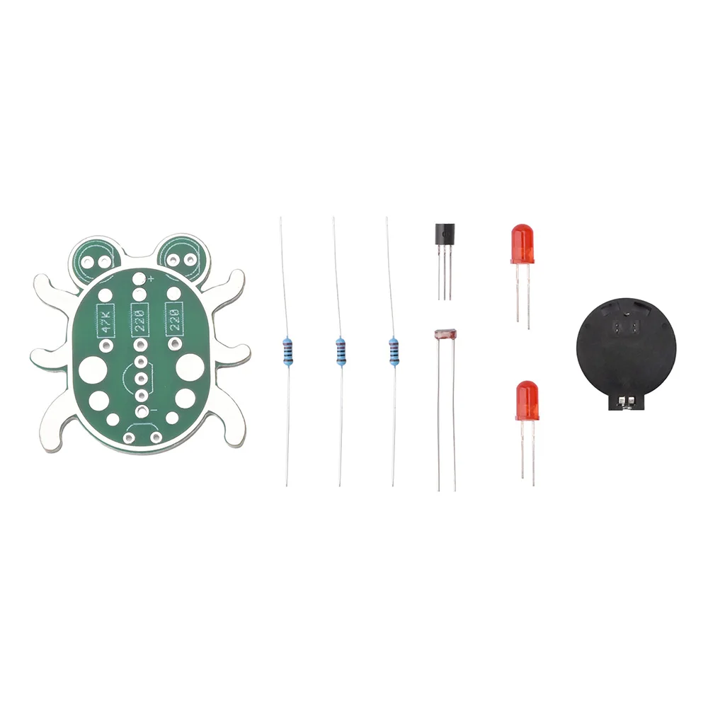 Weevil LED-Fotowiderstand-Sensormodul Löt-Lernset DIY-Kit für Anfänger – Detail 16