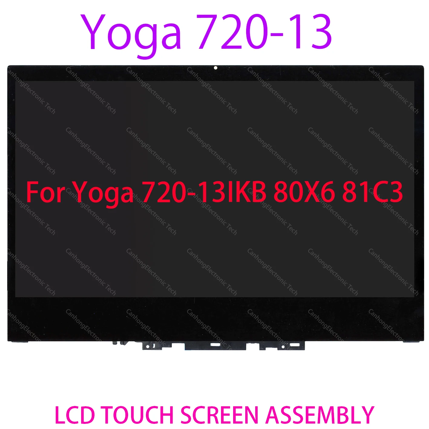 

13.3" YOGA 720-13 LCD LED Display Touch Screen Assembly With Bezel For Lenovo Yoga 720-13IKB 5D10N2429 5D10N24290 5D10K81089 FHD