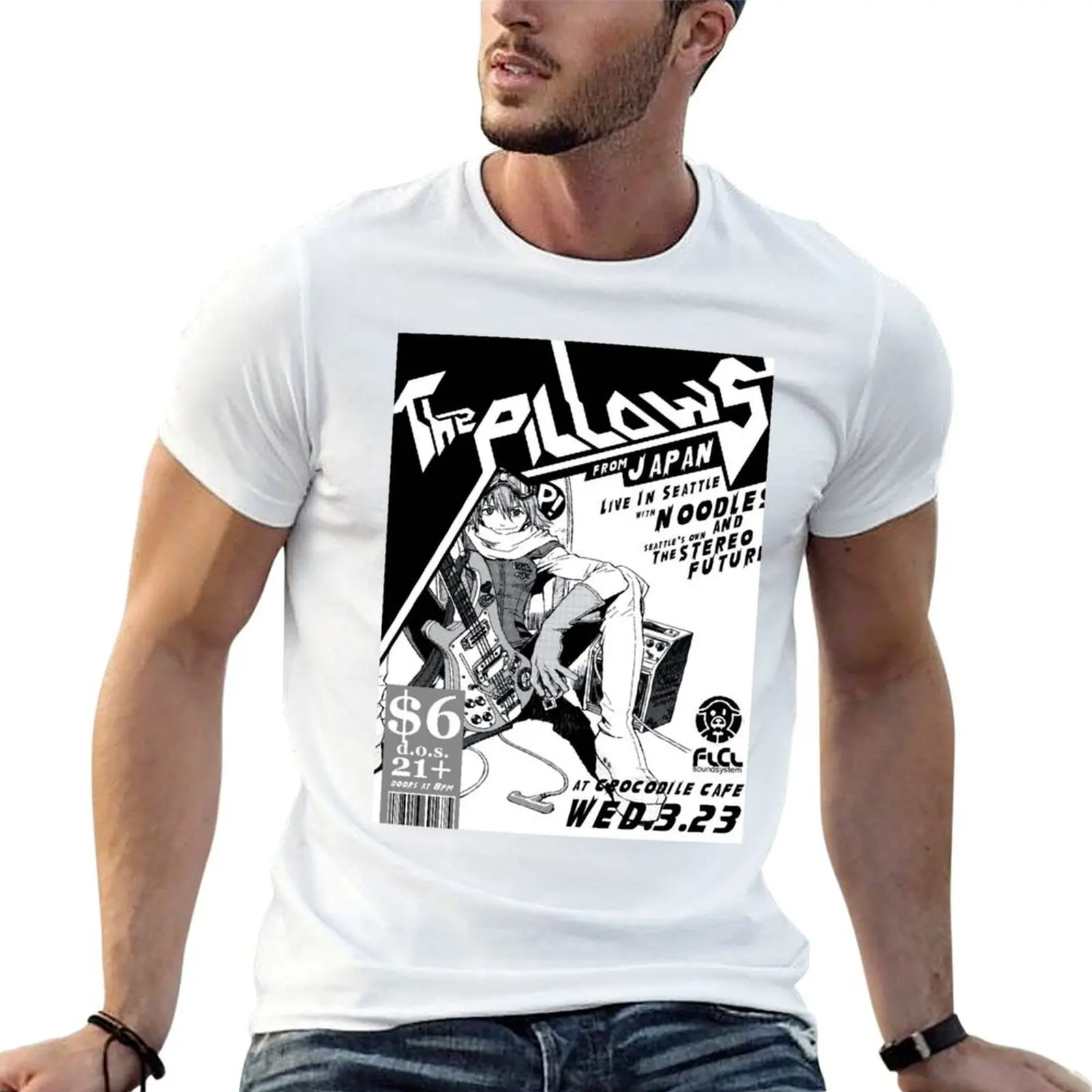 

Flcl The Pillows Live Classic T-Shirt t shirts for man graphic tees funny t shirts cotton T-Shirt