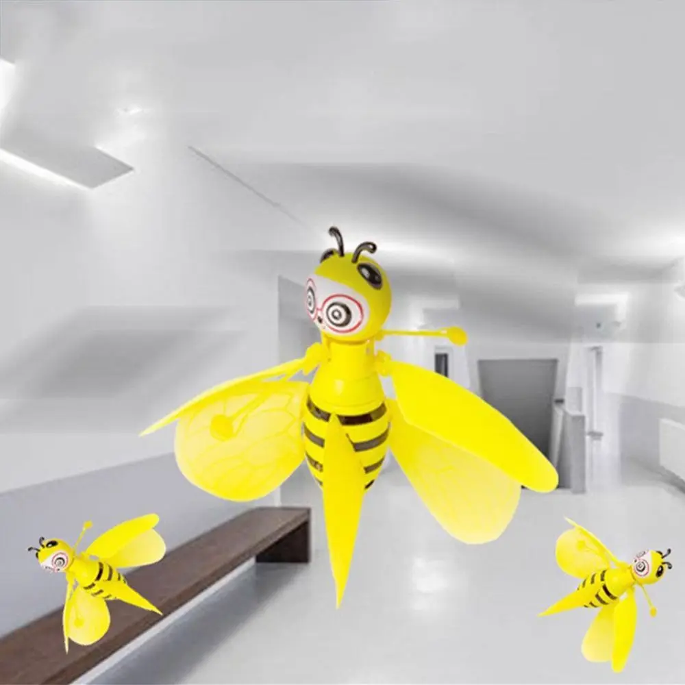 Magiczna lewitacja LED Latające wróżki Tancerze nieba Sterowanie indukcją na podczerwień Pszczoła miodna Lalki Zabawki