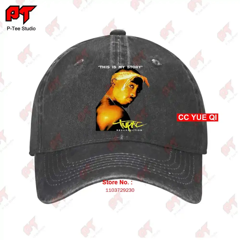 2Pac Shakur Tupac Resurrection 2003 Movie Baseball Caps Truck Cap S6XK