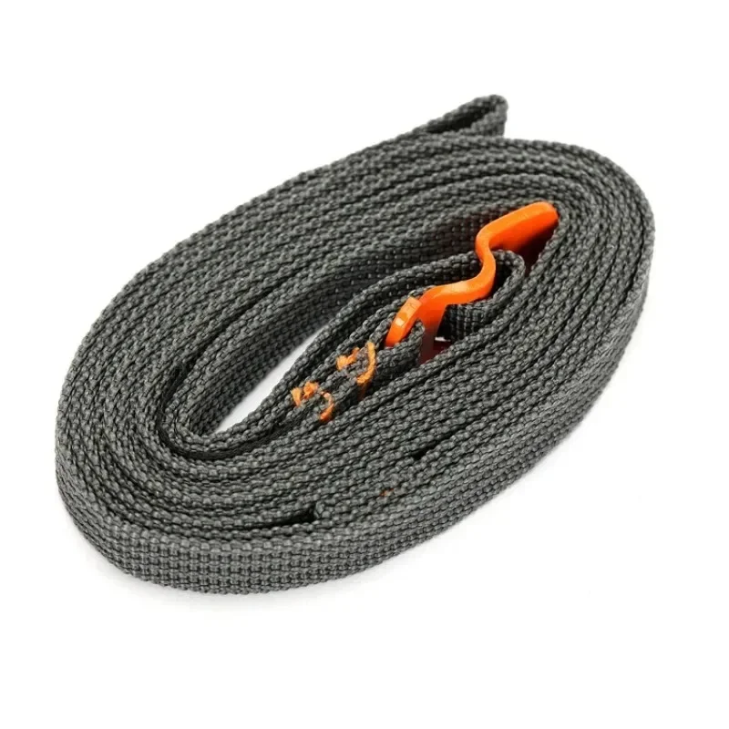 200cm Outdoor Camping  Fixing Belt Straps Travel Equipment Durable Quick Release Luggage Strap with Stainless Steel Buckle Hook