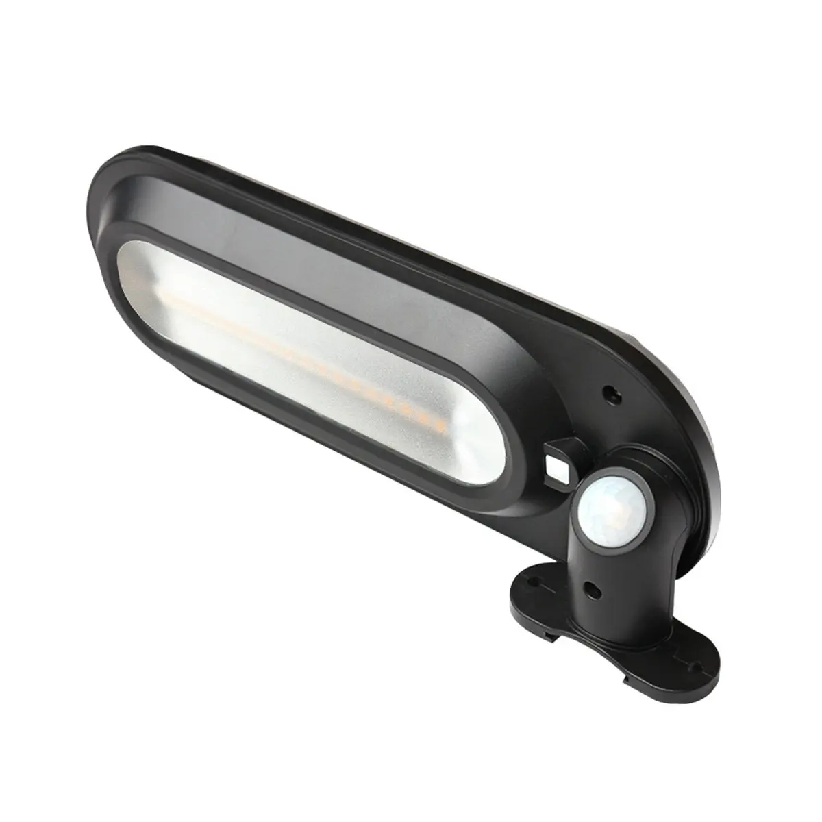 Solar LED Street Light with Motion Sensor, 18-LED Super Bright Waterproof Outdoor Security Light for Garden Parking