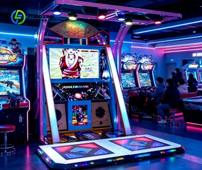 Commercial Dance Arcade Game Machine Interactive Rhythm Entertainment Equipment for Shopping Centers